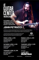 John Petrucci/Guitar Center Poster